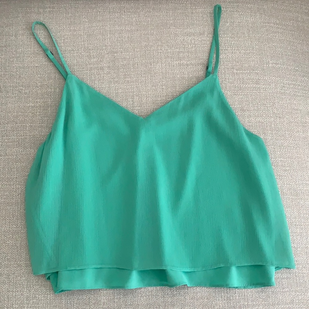 Alice And Olivia Polyester Crop Top - image 1